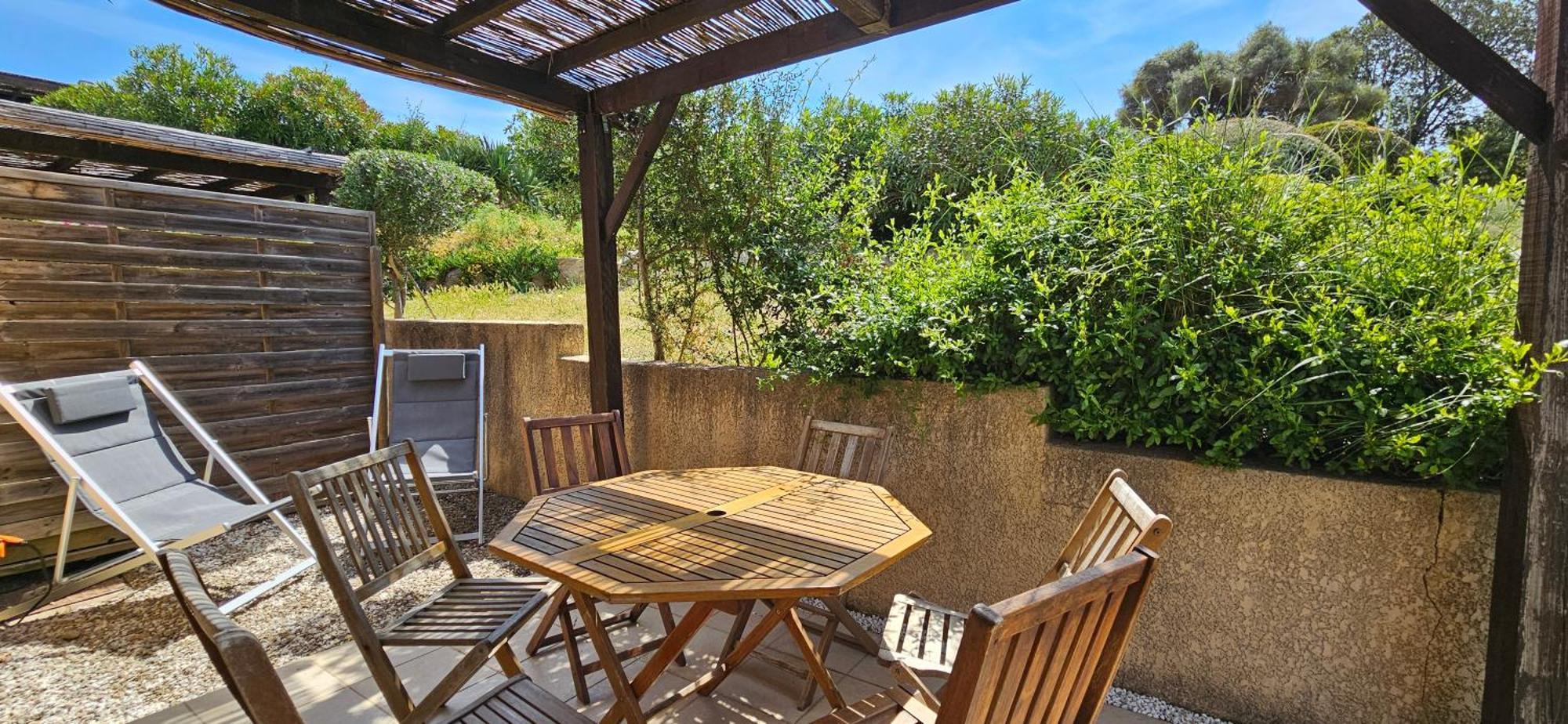 Mini Caseddu T2, Alba Rossa Avec Piscine & Vue Mer Serra-di-Ferro  Exterior photo